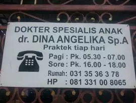 Dr. DINA ANGELIKA Sp. A